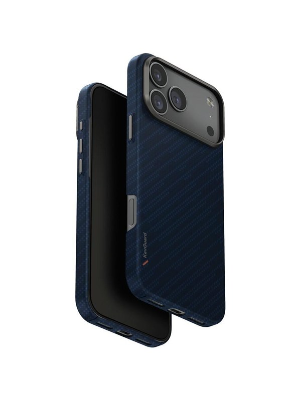 UNIQ Keva EDGE Magclick Charging Case for iPhone 17 Pro Max - Blue