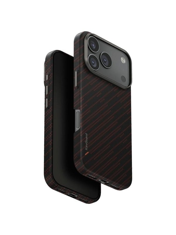 UNIQ Keva EDGE Magclick Charging Case for iPhone 17 Pro - Orange