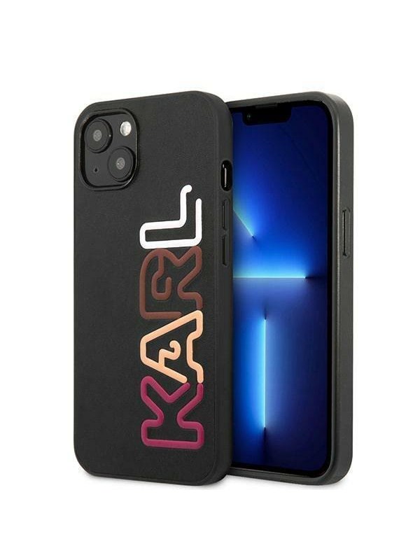 Karl Lagerfeld KLHCP13SPCOBK iPhone 13 mini 5.4 "black / black hardcase Multipink Brand