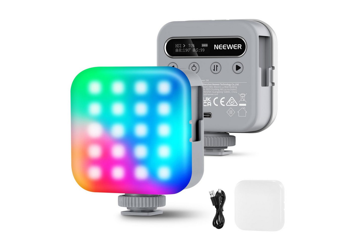 Neewer NEEWER BL60C Magnetische LED-Leuchte