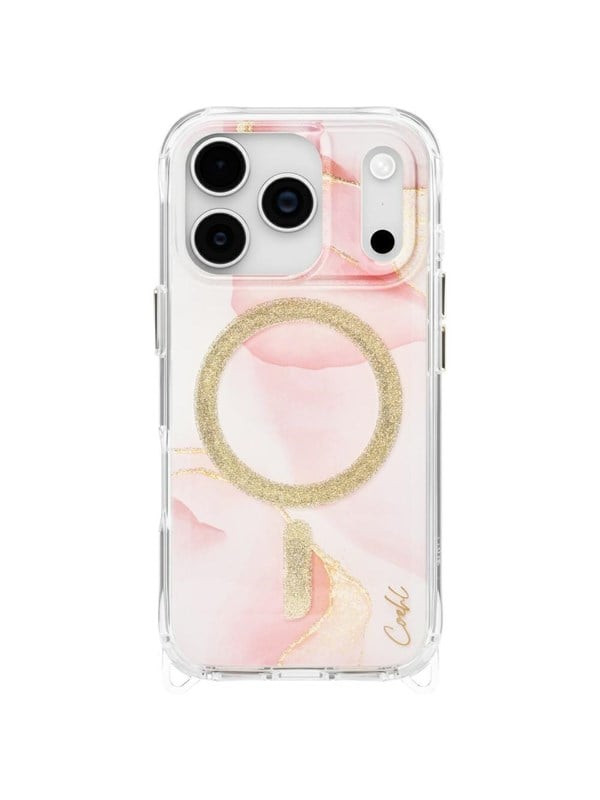UNIQ Coehl Aeris iPhone 17 Pro Magnetic Charging Case - Pink