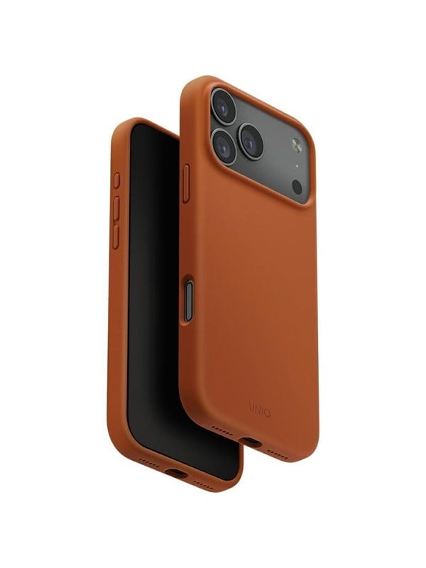 UNIQ Lino Case for iPhone 17 Pro Max Magclick Charging - Orange
