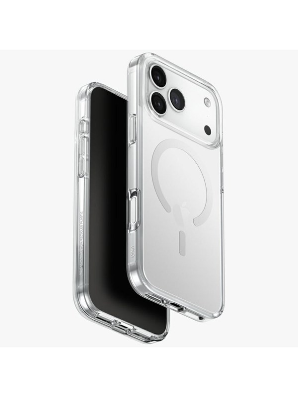 UNIQ Clario Magclick Charging Case for iPhone 17 Pro Max - Transparent