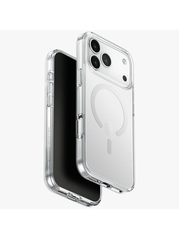 UNIQ Clario Magclick Charging Case for iPhone 17 Pro Max - Transparent