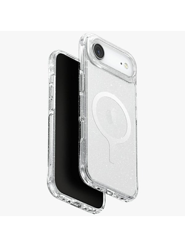UNIQ LifePro Xtreme Magclick Charging Case for iPhone 17 Air - Clear-Glitter