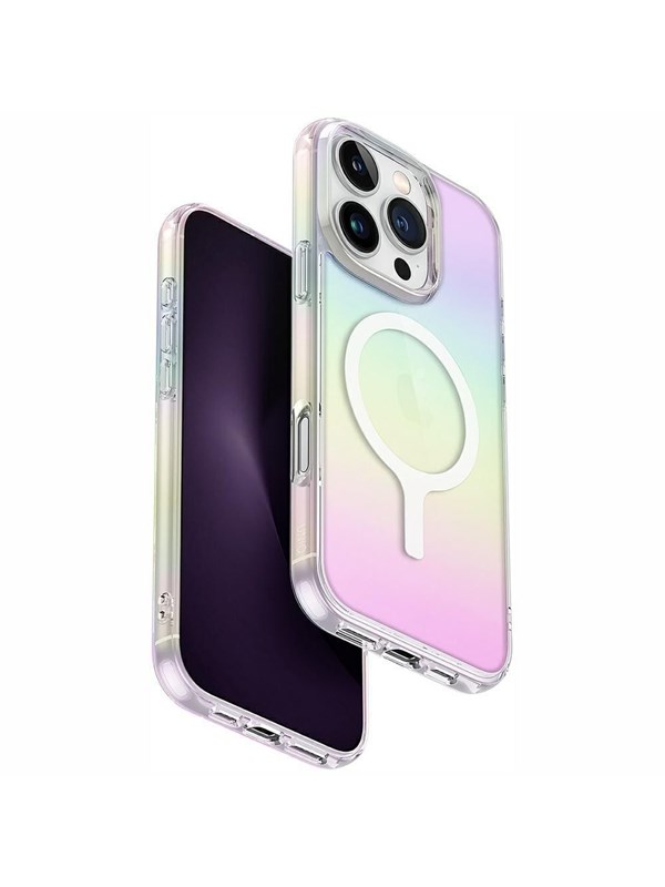 UNIQ Iridescia Magclick Charging Case for iPhone 16 Pro Max - Multicolor