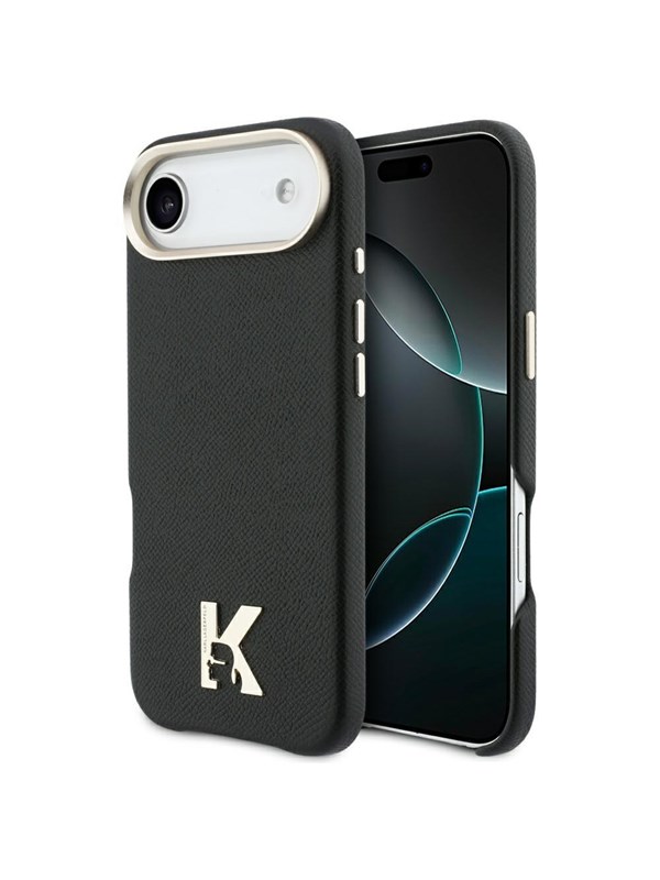 Karl Lagerfeld Karl Head Logo MagSafe Case for iPhone Air - Black