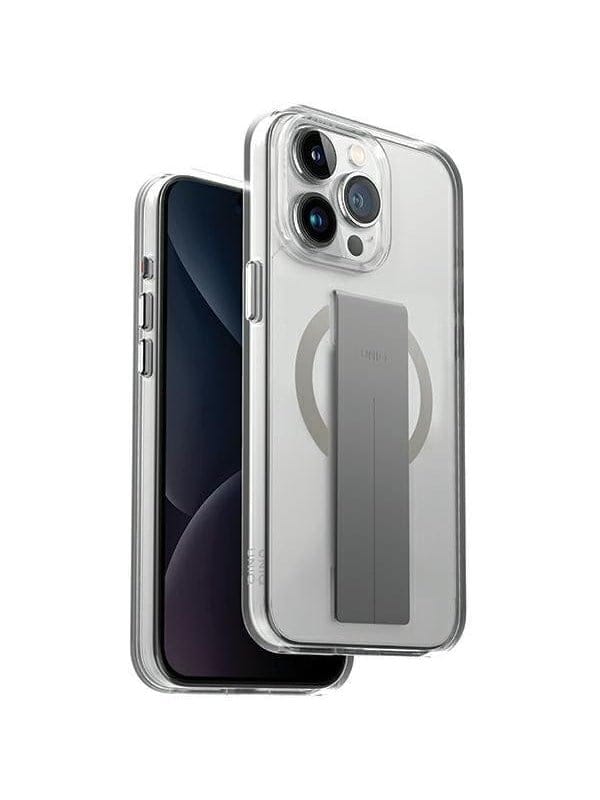 UNIQ Heldro Mag Mag Magclick Charging Case for iPhone 15 Pro Max - Transparent