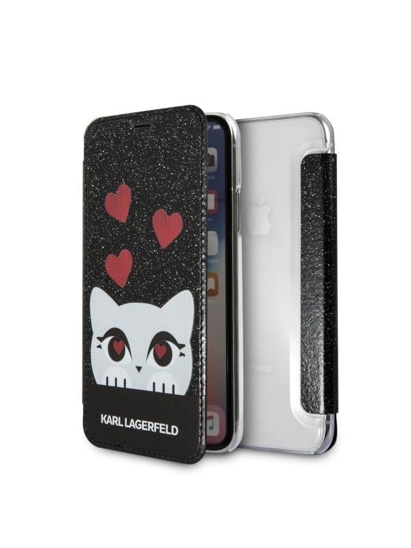 Karl Lagerfeld Valentine iPhone X/Xs Case - Black