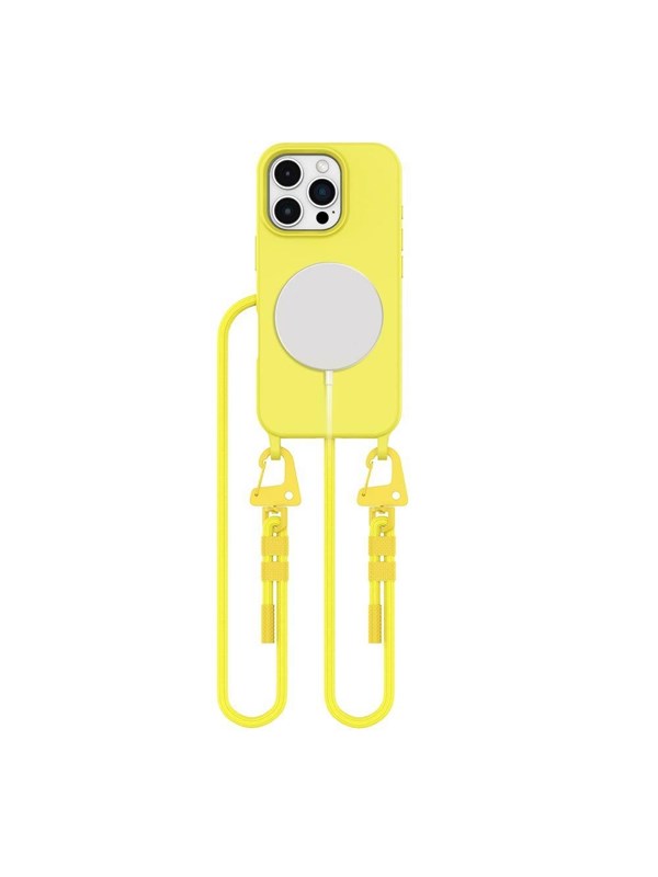 Tech-Protect Magnecklace MagSafe Case for iPhone 16 Pro - Yellow
