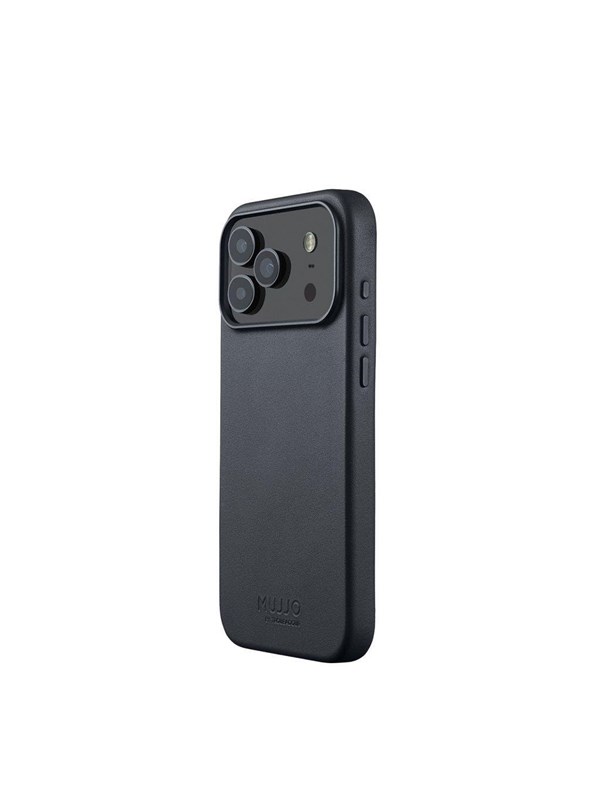 Mujjo Leather Case for iPhone 17 Pro Max - Basalt