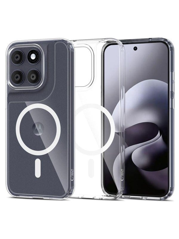 Tech-Protect FlexAir Hybrid MagSafe Case for Motorola Moto G67 / G77 - Transparent