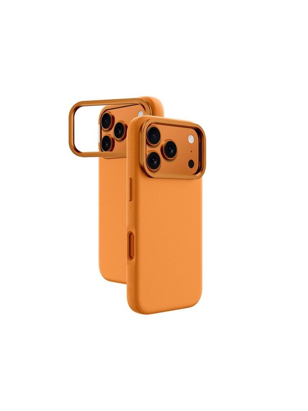 AmazingThing Glamor case for iPhone 17 Pro compatible with MagSafe - orange
