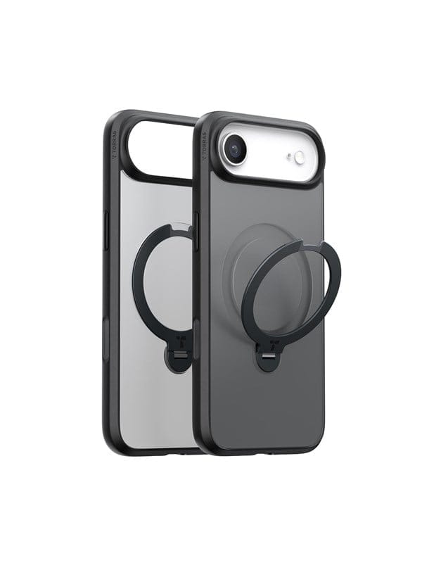Torras Ostand Q3 Spin - black - iPhone Air