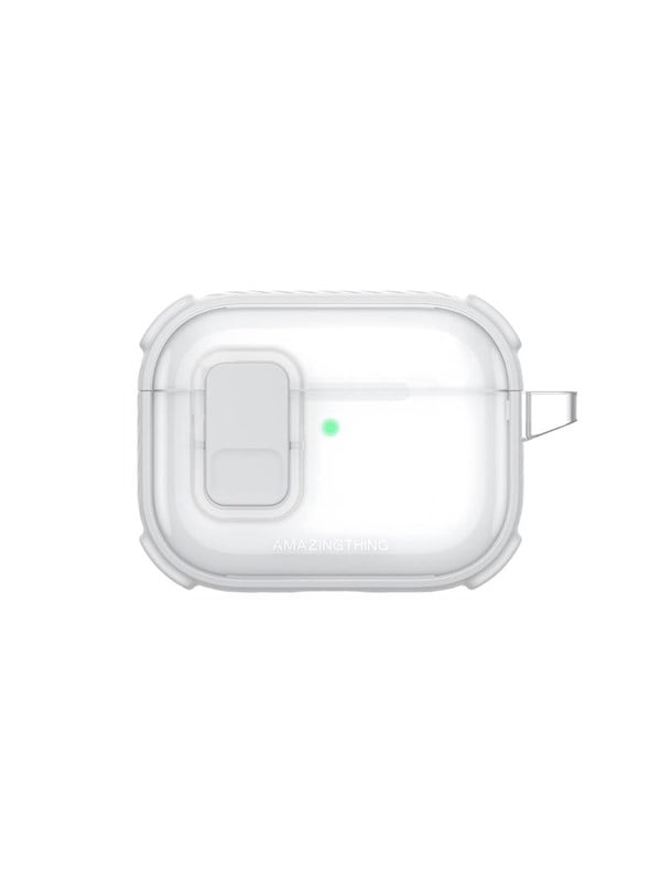 AmazingThing Titan Pro Mag Case Clear for AirPods Pro 3 - White