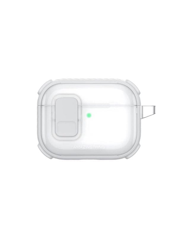 AmazingThing Titan Pro Mag Case Clear for AirPods Pro 3 - White