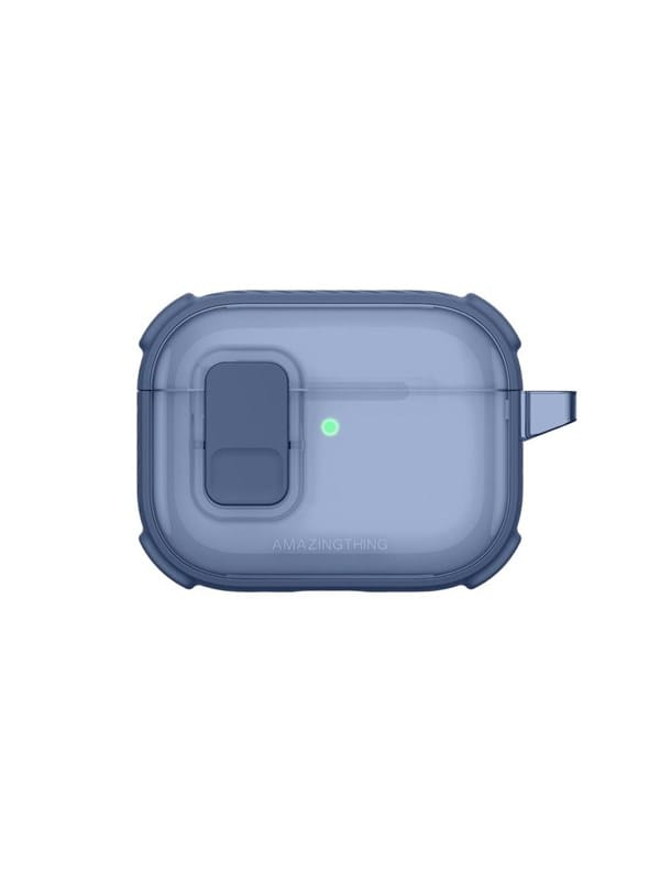AmazingThing Titan Pro Mag Case Clear for AirPods Pro 3 - Blue