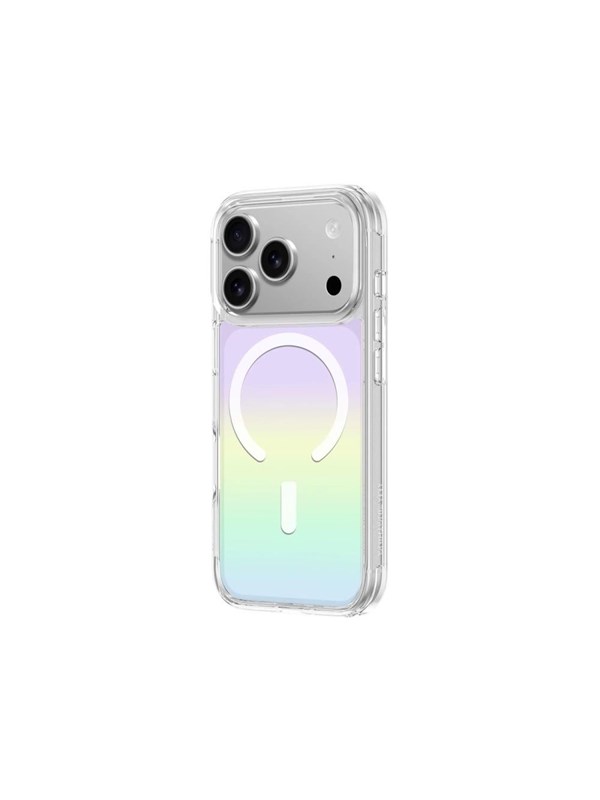 AmazingThing Minimal Mag case for iPhone 17 Pro Max compatible with MagSafe rainbow - multicolor