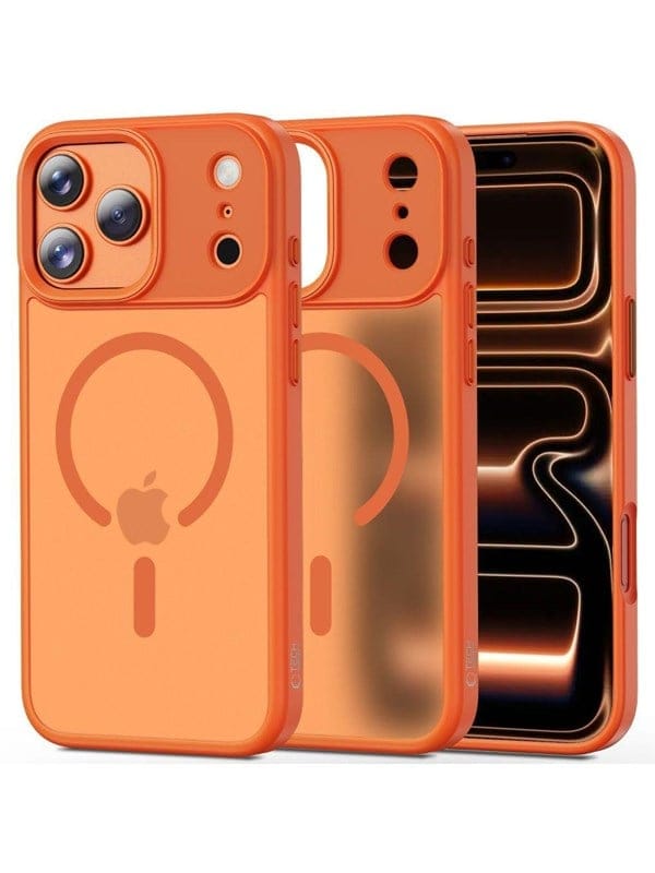 Tech-Protect MagMat MagSafe Case for iPhone 17 Pro Max - Orange