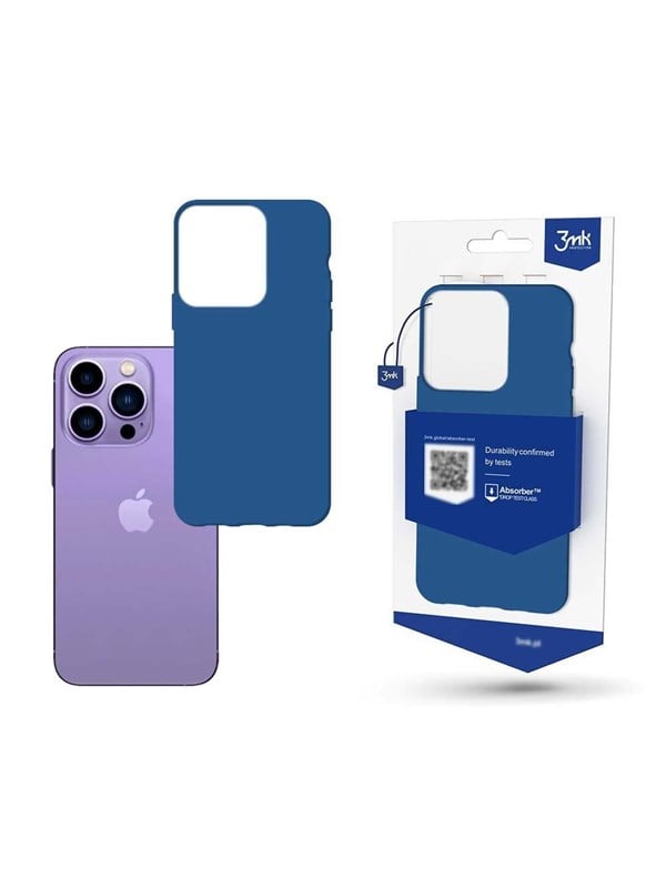 3mk Case for iPhone 14 Pro Max from the Matt Case Series - Blue
