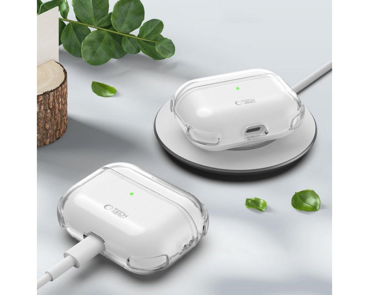 Tech-Protect Bounce Case for AirPods Pro 3 - Transparent Bild 4