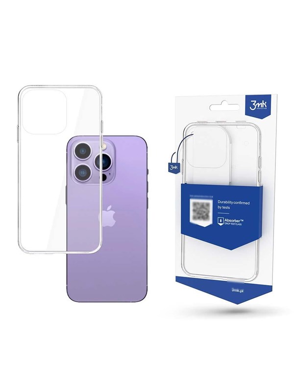 3mk Armor Case for iPhone 14 Pro Max - Transparent