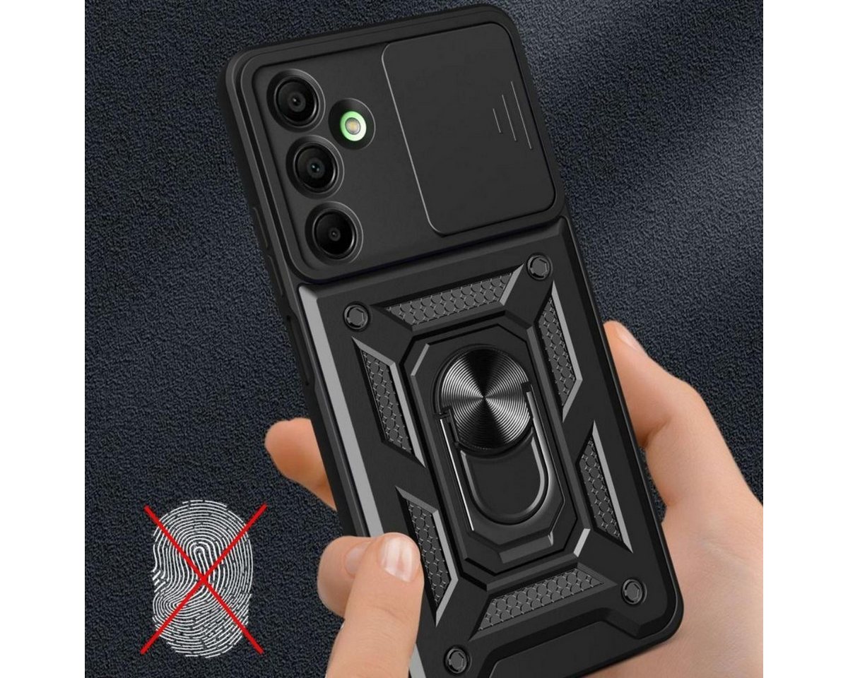 Tech-Protect CamShield Pro Case for Samsung Galaxy A17 4G / 5G - Black Bild 5