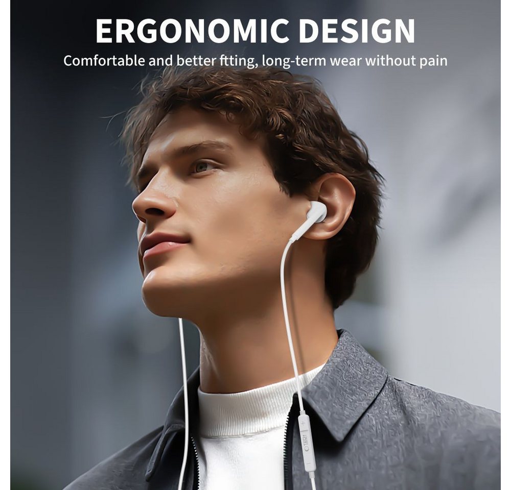 Tech-Protect Ultraboost Core G2 USB-C Headphones - Black Bild 2
