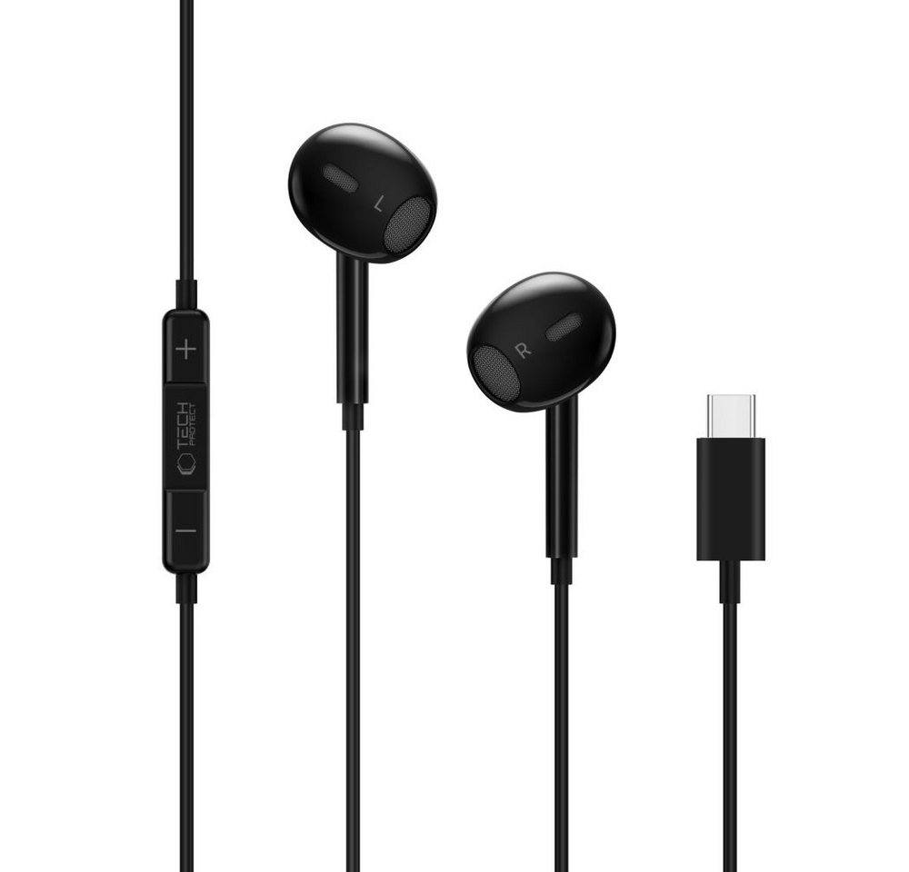 Tech-Protect Ultraboost Core G2 USB-C Headphones - Black Bild 4