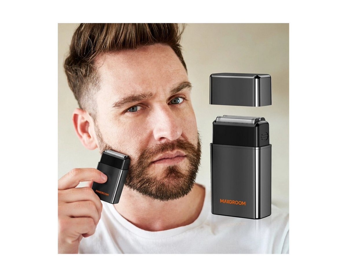 MAXGROOM Rasierapparate ZG-F5580 2-in-1 Electric Shaver - Black Bild 2