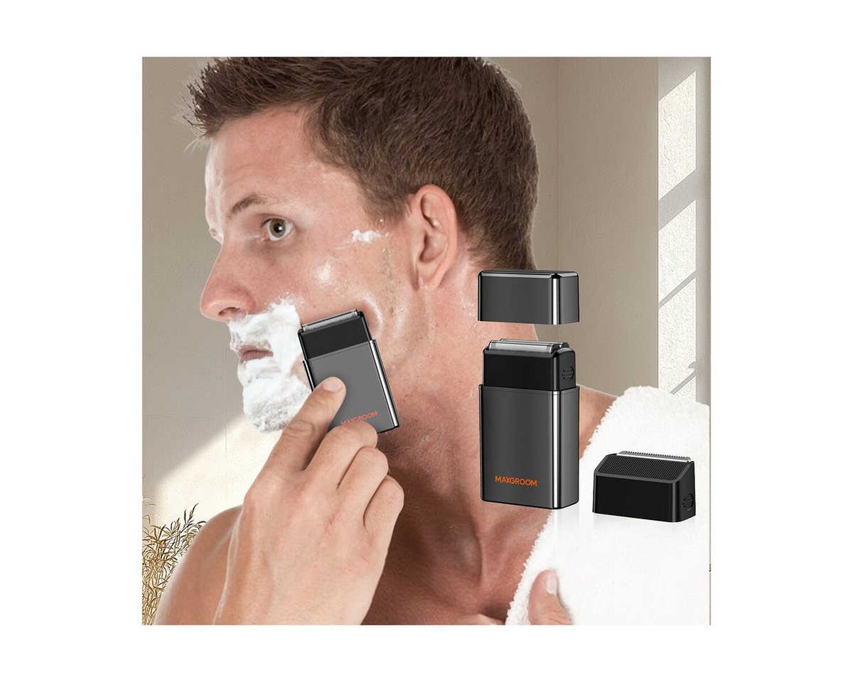 MAXGROOM Rasierapparate ZG-F5580 2-in-1 Electric Shaver - Black Bild 4
