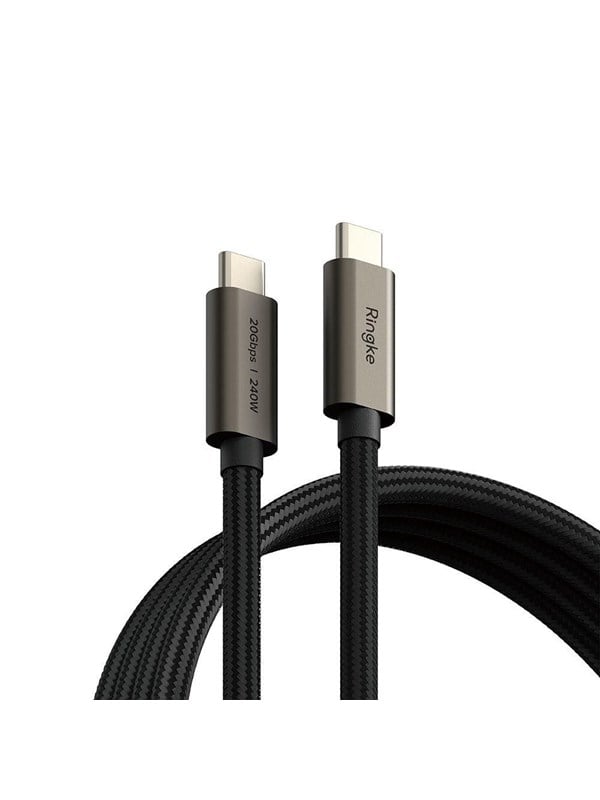 Ringke USB-C 3.2 Gen. PD240W 200cm Cable - Black