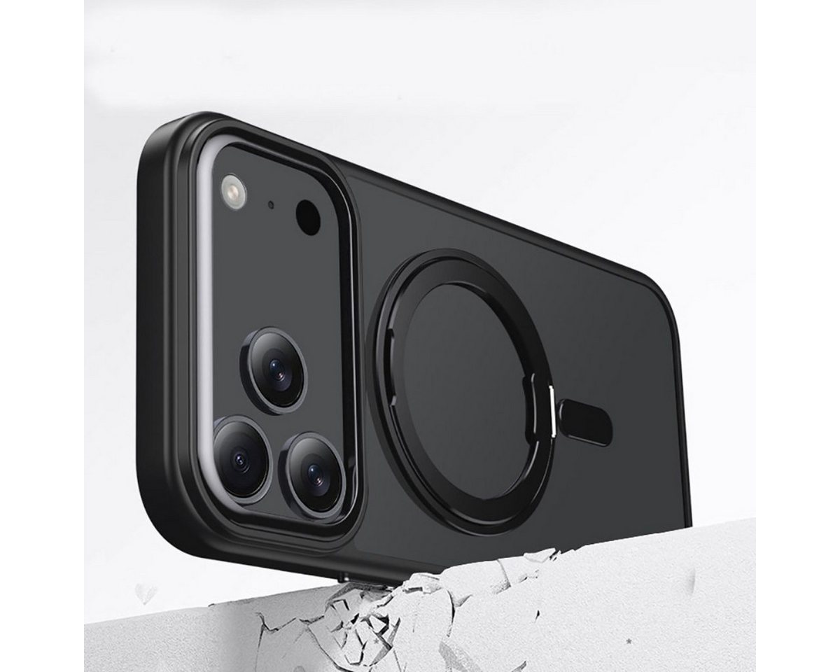 Tech-Protect MagRing MagSafe Case for iPhone 17 Pro Max - Matte Black Bild 4