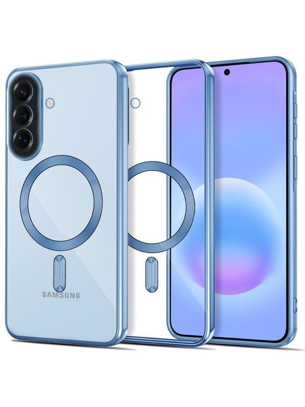 Tech-Protect MagFlex MagSafe Case for Samsung Galaxy A57 5G - Clear Blue