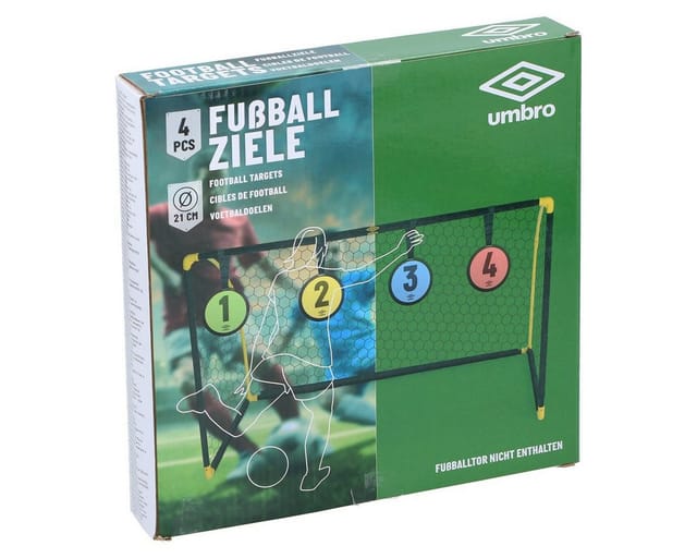 Umbro - Football shields / training targets for goal 21 cm 4 pcs.