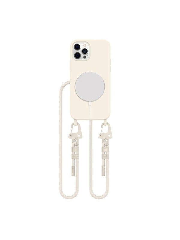 Tech-Protect MagNecklace MagSafe Case for iPhone 12 / 12 Pro - Beige