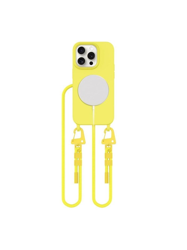 Tech-Protect MagNecklace MagSafe Case for iPhone 15 Pro - Yellow