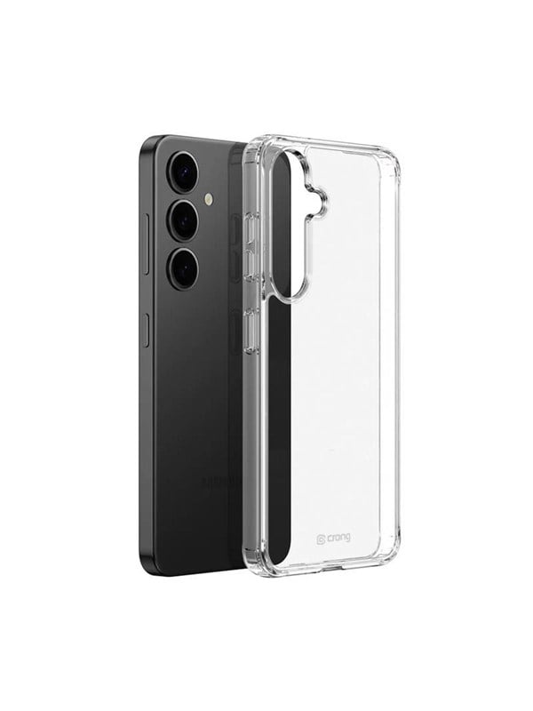 CRONG Crystal Shield Cover - Samsung Galaxy S25+ Case - Transparent