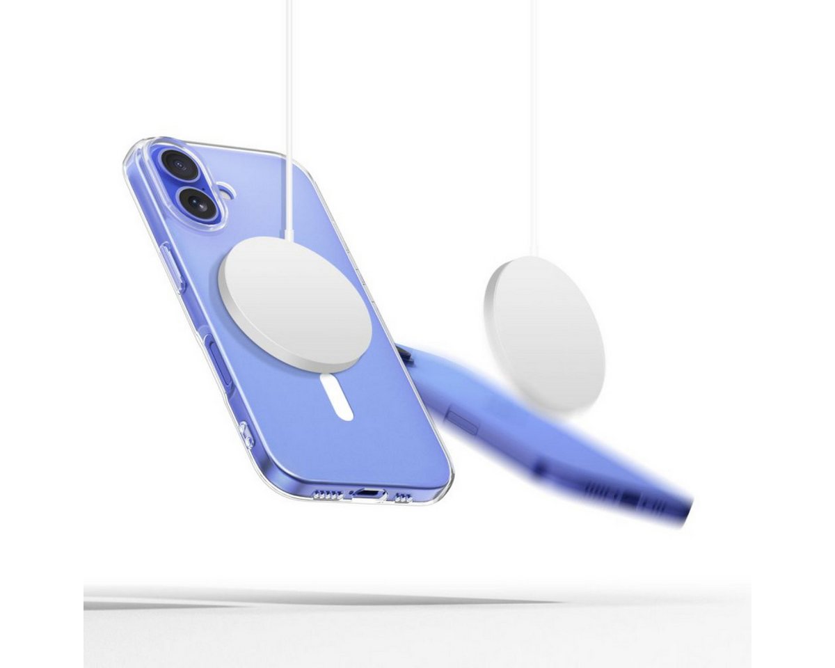 Tech-Protect FlexAir MagSafe Case for iPhone 16 - Transparent