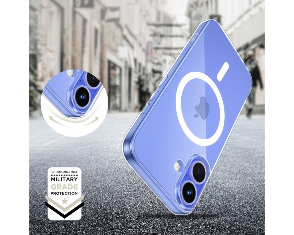 Tech-Protect FlexAir MagSafe Case for iPhone 16 - Transparent Bild 3