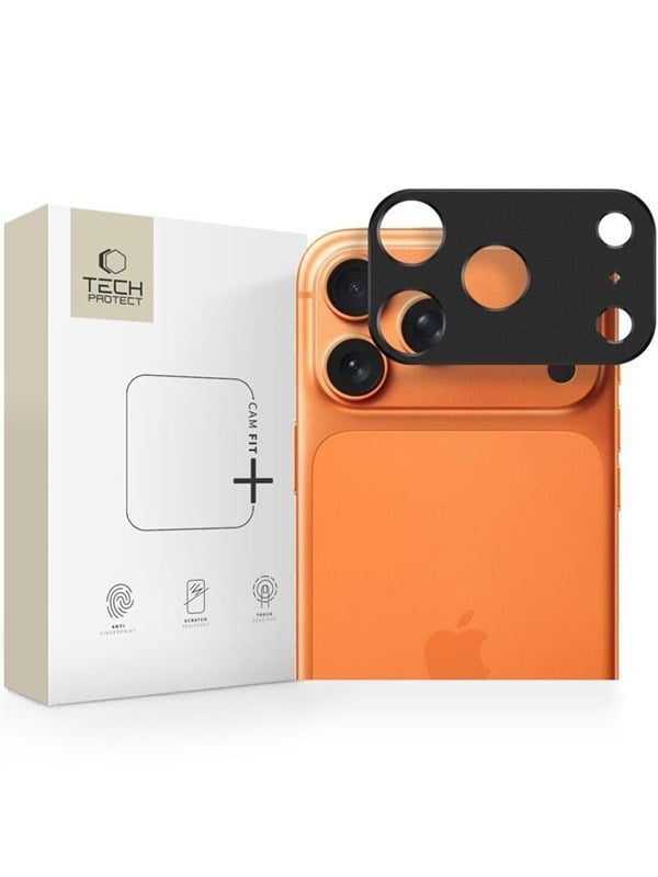 Tech-Protect Camalloy Fit+ Apart Cover for iPhone 17 Pro - Black