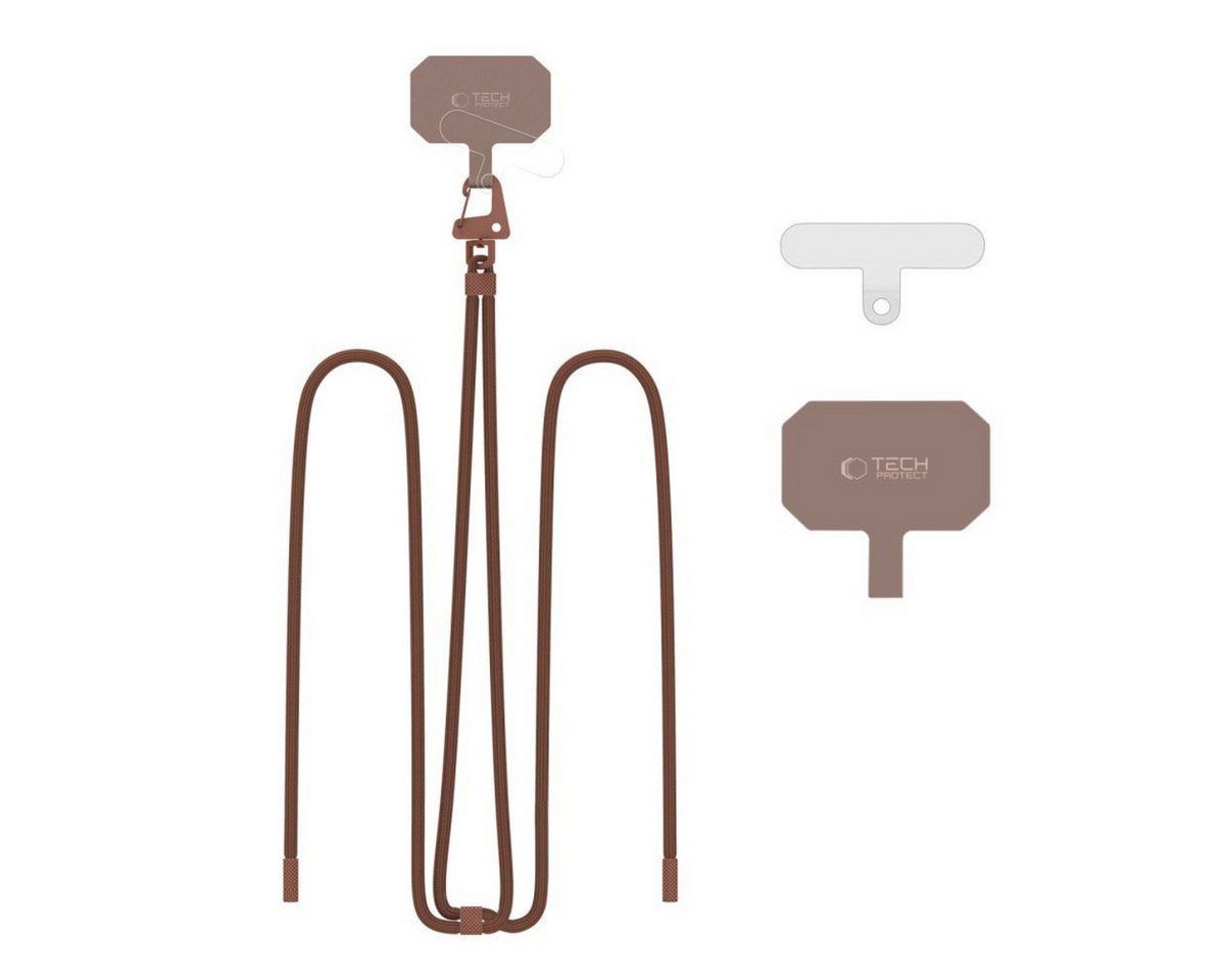Tech-Protect C5S Rope Crossbody Strap - Brown Bild 3