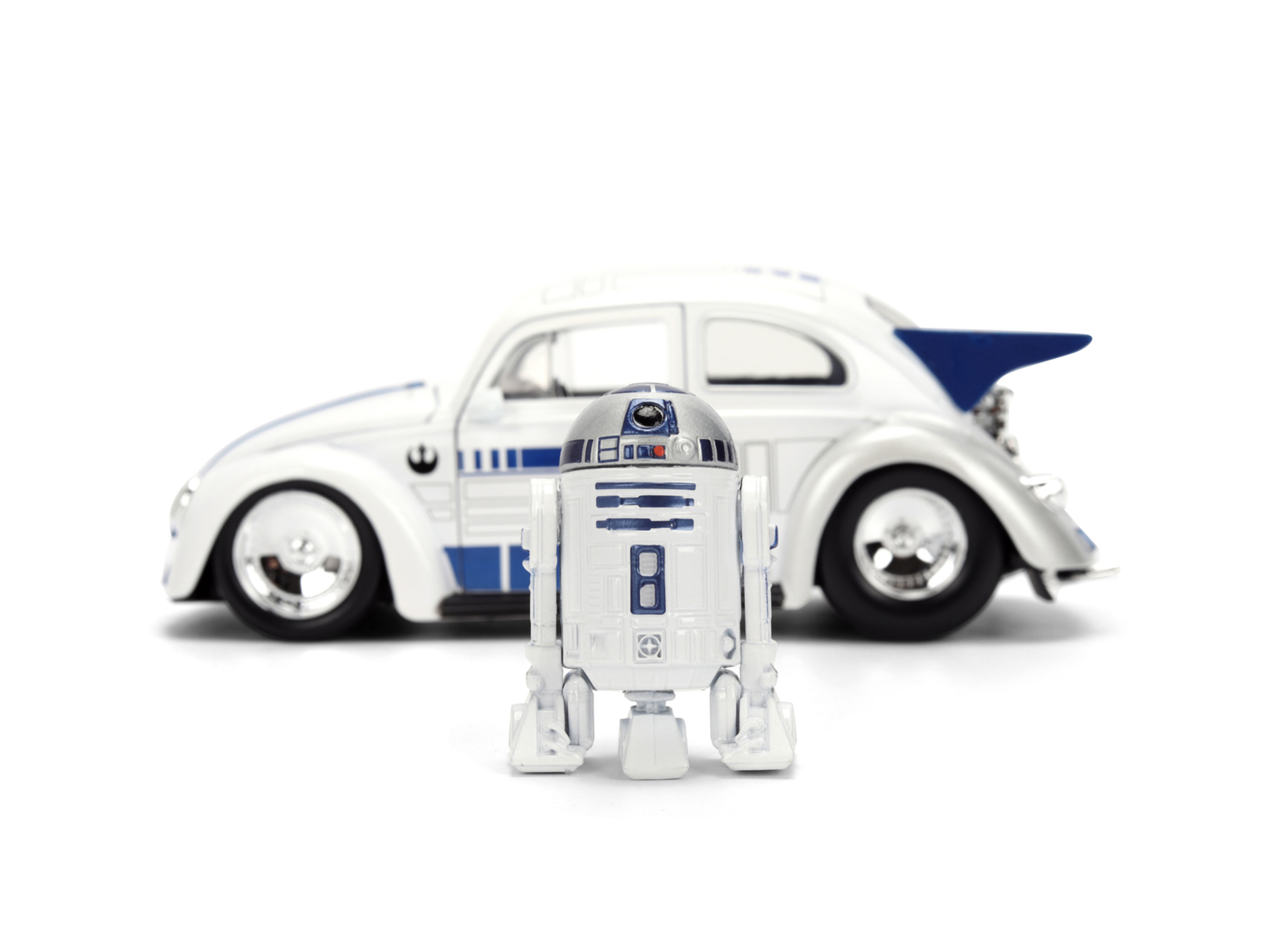 Jada Toys Star Wars R2D2 1959 VW Drag Beetle 1:24