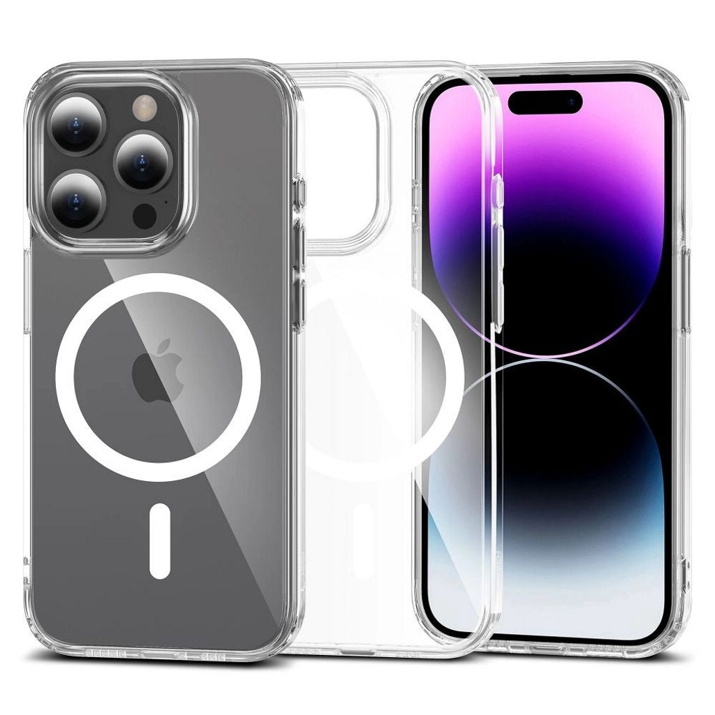 Tech-Protect FlexAir Hybrid MagSafe Case for iPhone 15 Pro - Clear