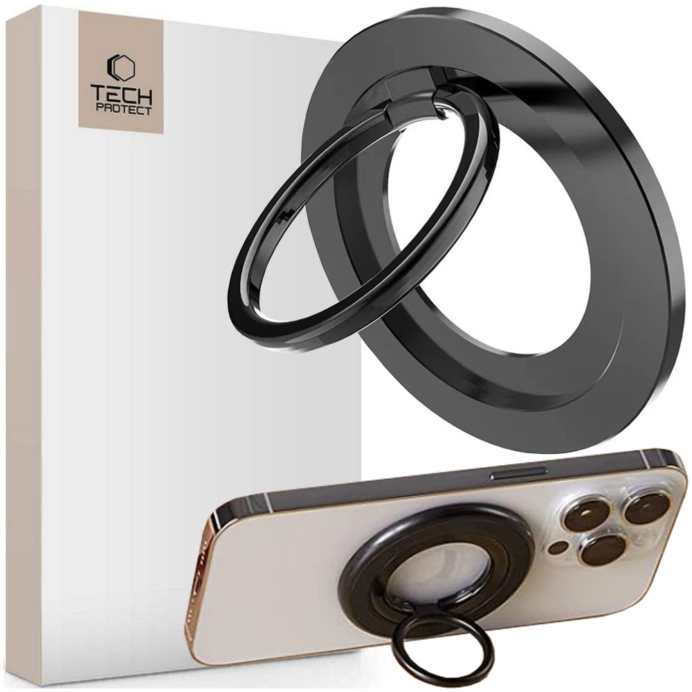 Tech-Protect MMR100 Magnetic Holder / Ring with MagSafe for Phone - Grey