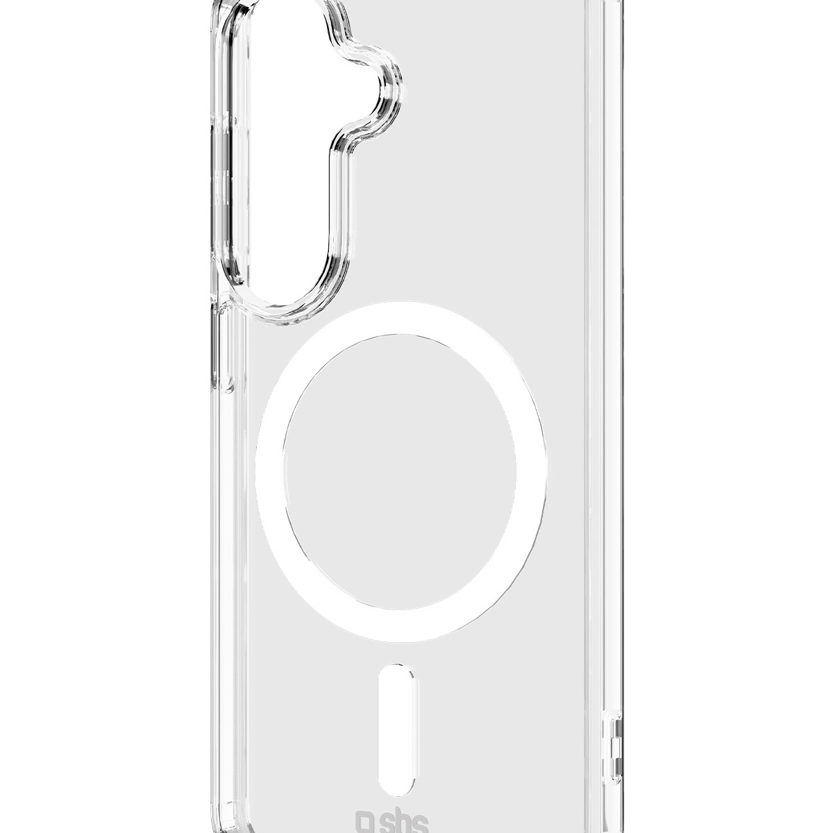SBS Cover Light Mag protective case for Samsung Galaxy S26 compatible with MagSafe - transparent