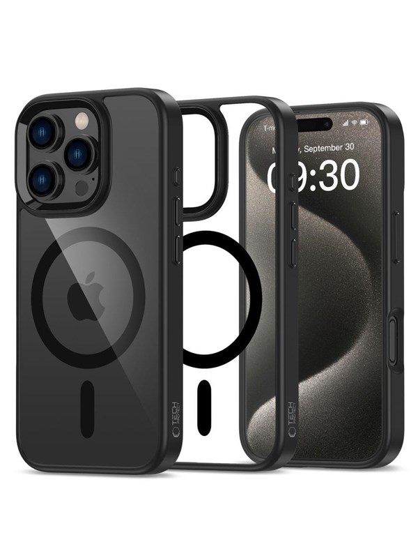 Tech-Protect MagMat MagSafe Case for iPhone 16 Pro Max - Transparent