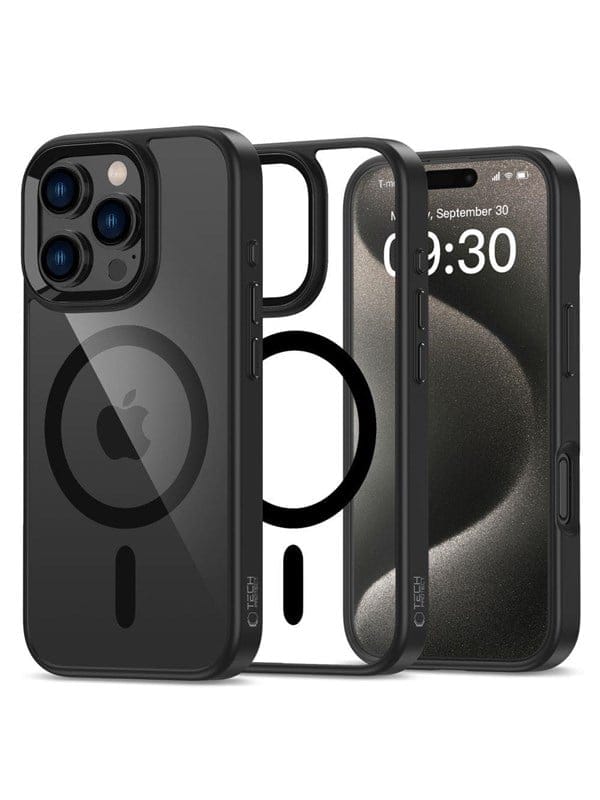 Tech-Protect MagMat MagSafe Case for iPhone 16 Pro Max - Transparent