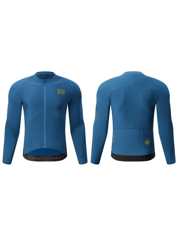 Rockbros YDWT020 Diamond Fall/Winter Cycling Jacket Size XL - Blue