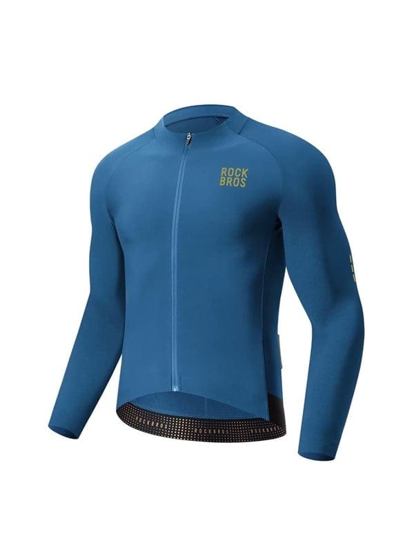 Rockbros YDWT020 Diamond Fall/Winter Cycling Jacket Size L - Blue